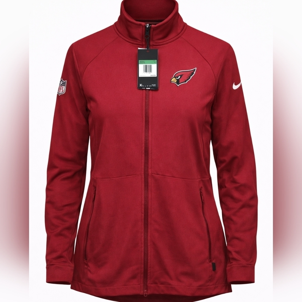Nike Arizona Cardinals Women’s Full-Zip Performance Jacket – Size XL | NWT |
